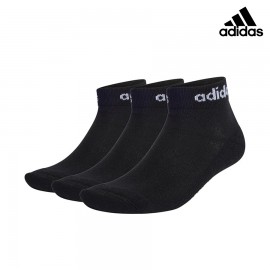 CALCETINES CORTOS ADIDAS T LIN ANKLE 3P PACK DE 3 IC1305